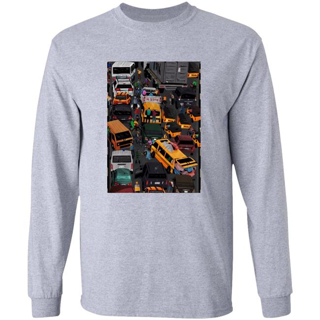 Wasted In Lagos Traffic Shirt Shutabug Wasted In Lagos Traffic Shirt Shutabug