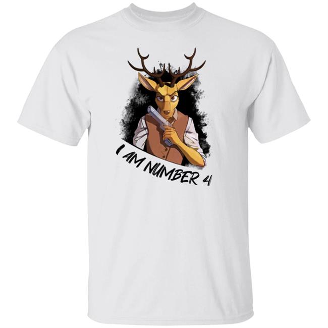 Deer Beastars Louis I Am Number 4 Shirt Luisthefoxxo