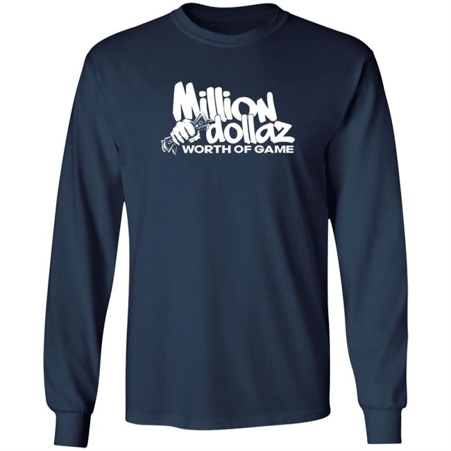 Million Dollaz Worth Of Game Logo Shirt Million Dollaz Worth Of Game Logo Shirt
