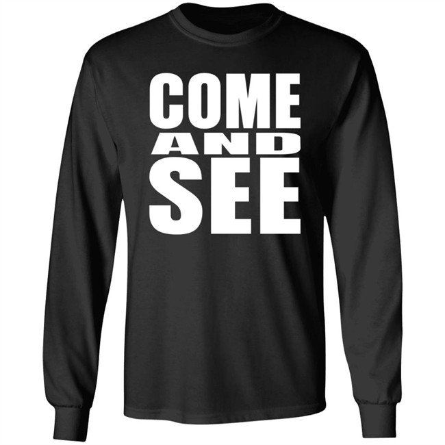 Come And See Chosen Black Hoodie