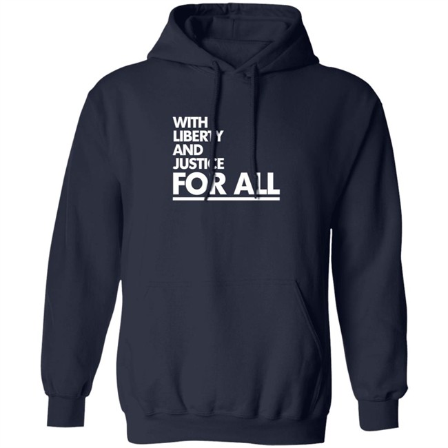 With Liberty And Justice For All Black Shirt With Liberty And Justice For All Black Shirt