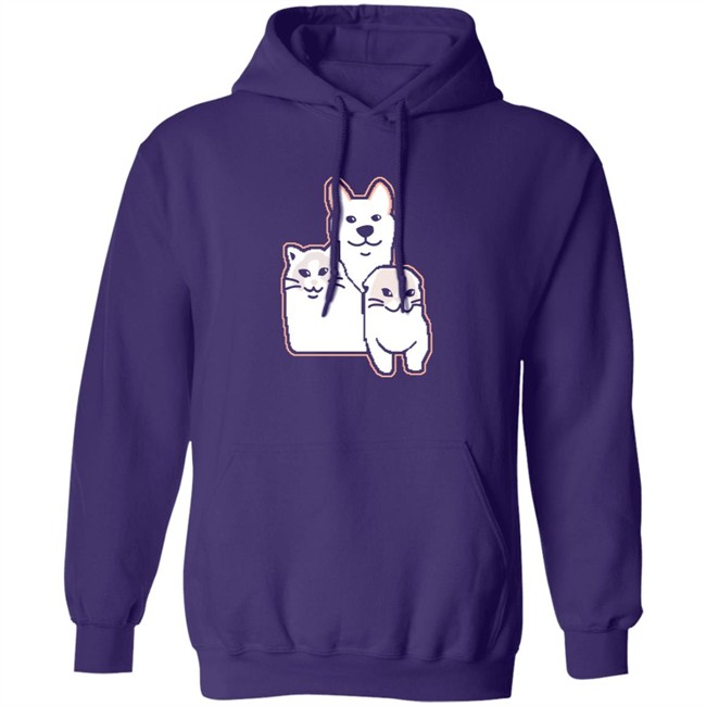 Fanjoy Lg Xchocobars Dog And Cat Sweatshirt Fanjoy Lg Xchocobars Dog And Cat Sweatshirt