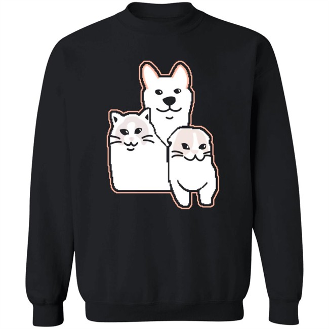 Fanjoy Lg Xchocobars Dog And Cat Sweatshirt Fanjoy Lg Xchocobars Dog And Cat Sweatshirt
