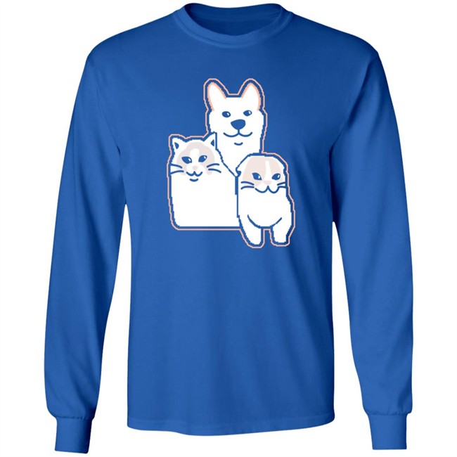 Fanjoy Lg Xchocobars Dog And Cat Sweatshirt Fanjoy Lg Xchocobars Dog And Cat Sweatshirt