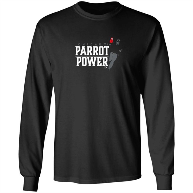 Chicago Parrot Power T Shirt Chicago Parrot Power T Shirt