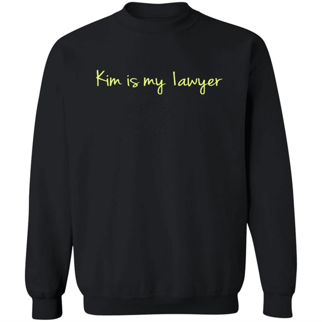 Kim Is My Lawyer Black Hoodie Kim Is My Lawyer Black Hoodie