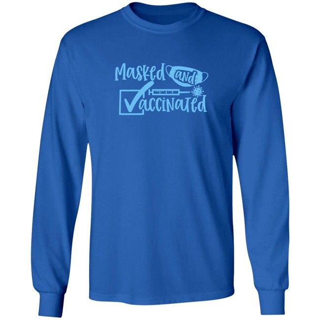 Masked And Vaccinated Shirt Masked And Vaccinated Shirt