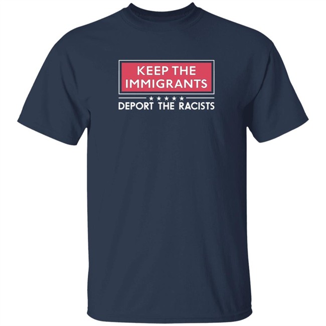 Keep The Immigrants Deport The Racists Short-Sleeve Unisex T-Shirt Keep The Immigrants Deport The Racists Short-Sleeve Unisex T-Shirt