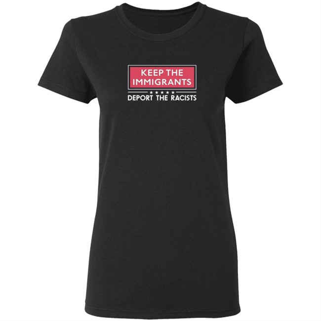 Keep The Immigrants Deport The Racists Short-Sleeve Unisex T-Shirt Keep The Immigrants Deport The Racists Short-Sleeve Unisex T-Shirt