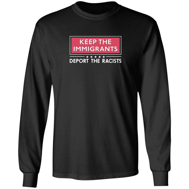 Keep The Immigrants Deport The Racists Short-Sleeve Unisex T-Shirt Keep The Immigrants Deport The Racists Short-Sleeve Unisex T-Shirt