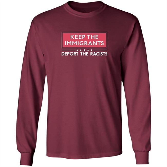 Keep The Immigrants Deport The Racists Short-Sleeve Unisex T-Shirt Keep The Immigrants Deport The Racists Short-Sleeve Unisex T-Shirt