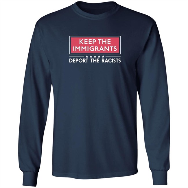 Keep The Immigrants Deport The Racists Short-Sleeve Unisex T-Shirt Keep The Immigrants Deport The Racists Short-Sleeve Unisex T-Shirt