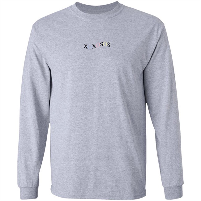 Keshi Merch Keshimusi Shop Xoxosos Grey Crewneck Sweatshirt