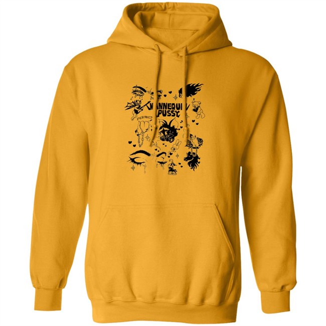 Mannequin Pussy Merch Tattoo Flash T Shirt Black Mannequin Pussy Merch Tattoo Flash T Shirt Black