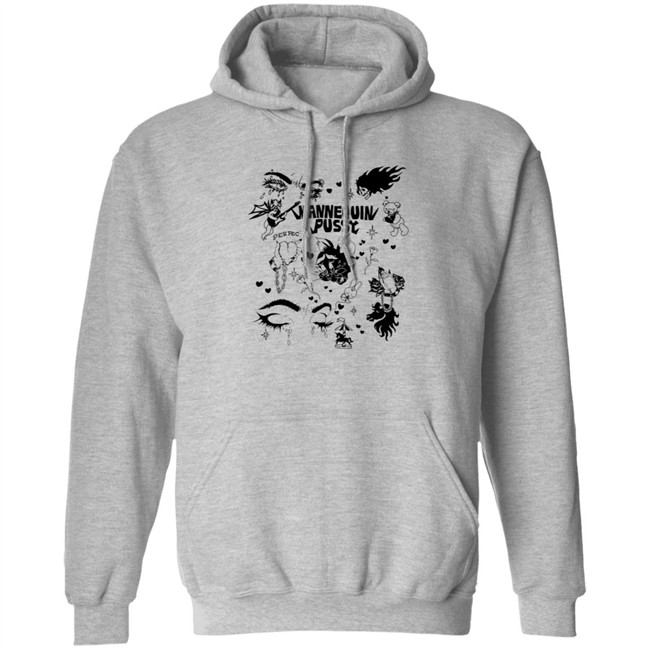 Mannequin Pussy Merch Tattoo Flash T Shirt Black Mannequin Pussy Merch Tattoo Flash T Shirt Black