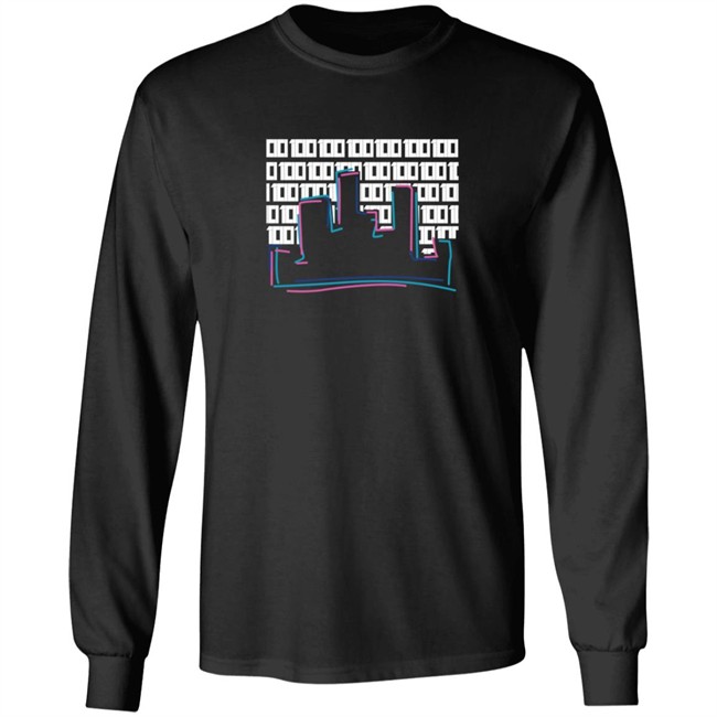 Iconografi Neon Skyline T Shirt Iconografi Neon Skyline T Shirt