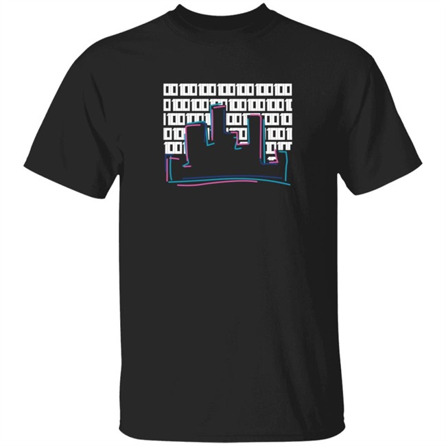 Iconografi Neon Skyline T Shirt