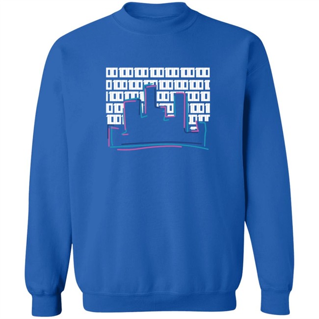 Iconografi Neon Skyline T Shirt Iconografi Neon Skyline T Shirt
