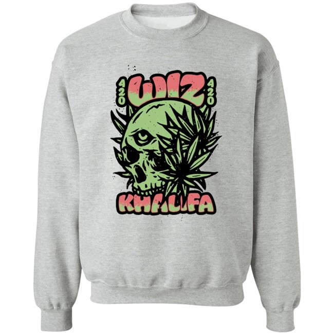 Wiz Khalifa Merch Store Cannabis Skull T Shirt Wiz Khalifa Merch Store Cannabis Skull T Shirt
