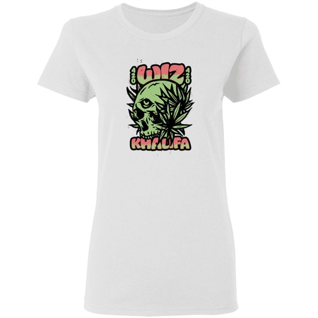 Wiz Khalifa Merch Store Cannabis Skull T Shirt Wiz Khalifa Merch Store Cannabis Skull T Shirt