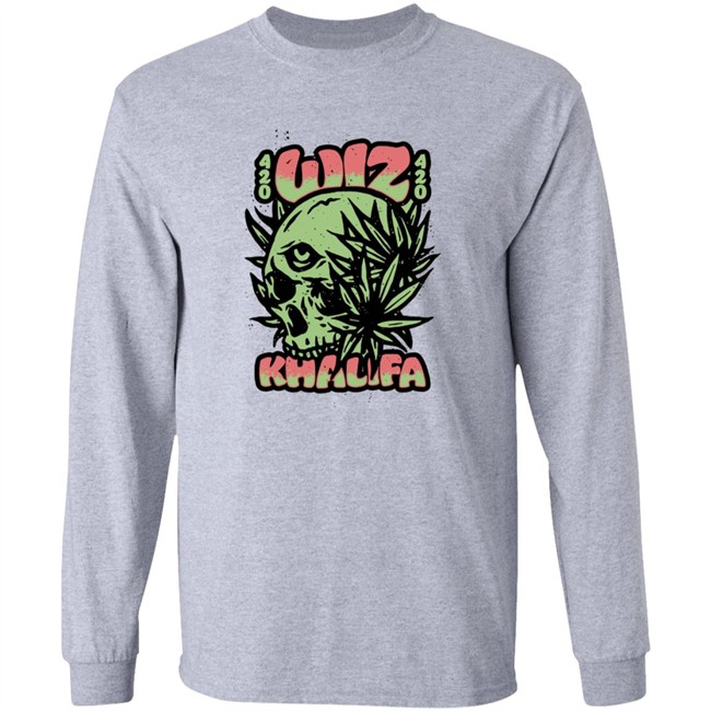 Wiz Khalifa Merch Store Cannabis Skull T Shirt Wiz Khalifa Merch Store Cannabis Skull T Shirt