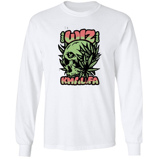 Wiz Khalifa Merch Store Cannabis Skull T Shirt Wiz Khalifa Merch Store Cannabis Skull T Shirt