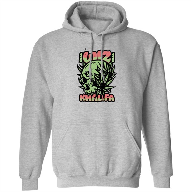 Wiz Khalifa Merch Store Cannabis Skull T Shirt Wiz Khalifa Merch Store Cannabis Skull T Shirt
