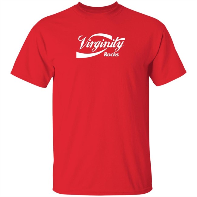 Danny Duncan Merch Virginity Rocks Pop Red Tee Shirt