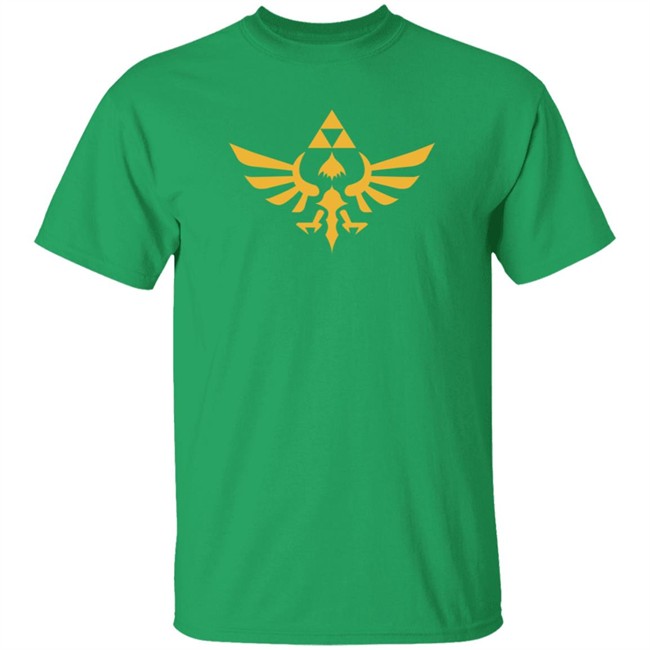 Nintendo Store The Legend Of Zelda Green Triforce T Shirt