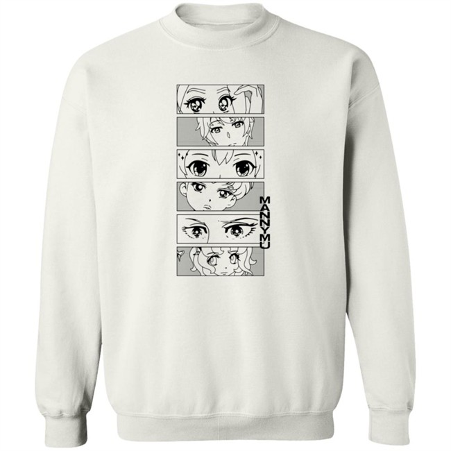Fanjoy Manny Mua Anime White Hoodie Sweatshirt Fanjoy Manny Mua Anime White Hoodie Sweatshirt