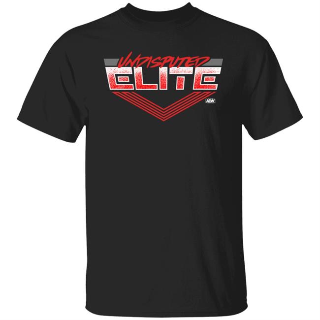 Shop Aew All Elite Wrestling Undisputed Elite T Shirt