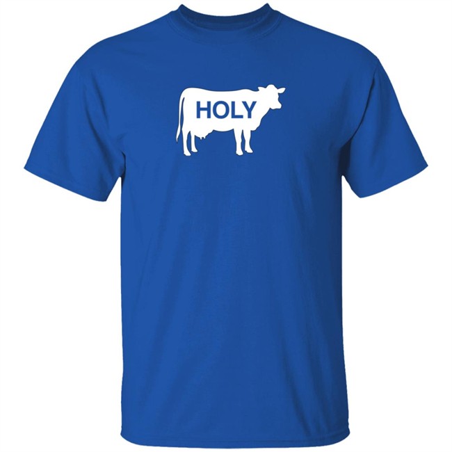 Obvious Shirts Holy Cow T Shirt
