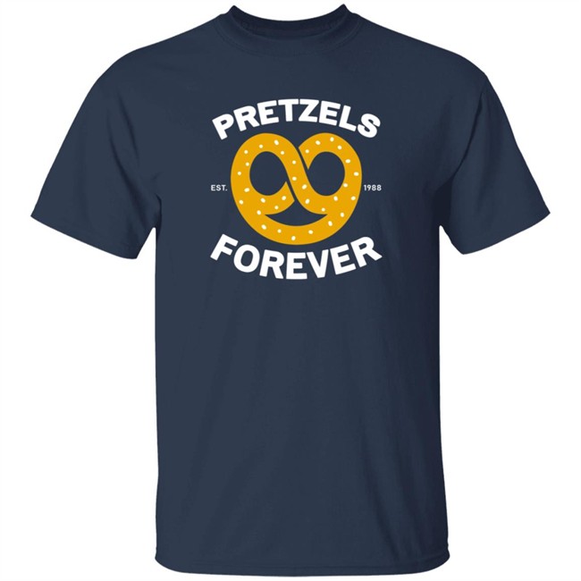 AuntieAnne's Artist Shop Classify Pretzels Forever T Shirt AuntieAnne's Artist Shop Classify Pretzels Forever T Shirt