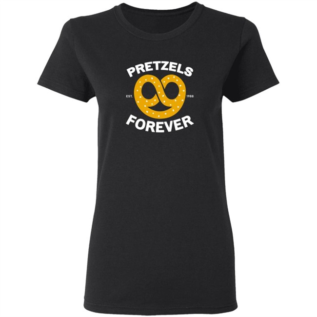 AuntieAnne's Artist Shop Classify Pretzels Forever T Shirt AuntieAnne's Artist Shop Classify Pretzels Forever T Shirt
