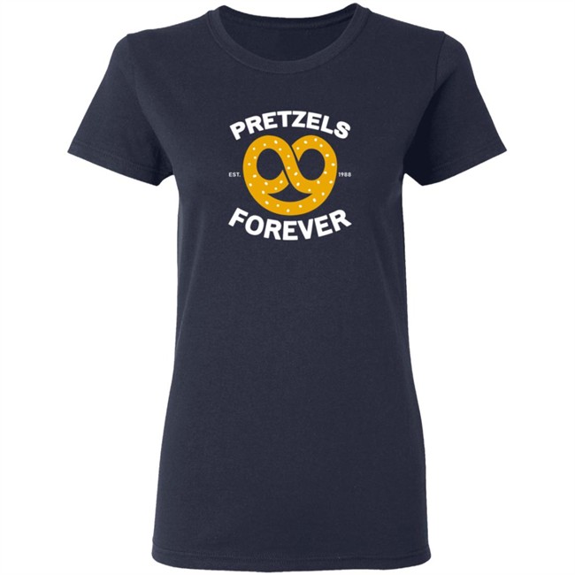 AuntieAnne's Artist Shop Classify Pretzels Forever T Shirt AuntieAnne's Artist Shop Classify Pretzels Forever T Shirt