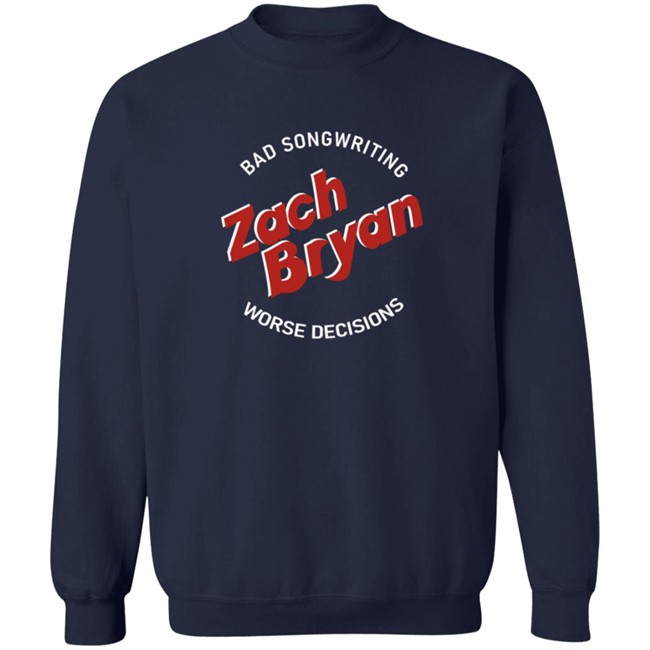 Zach Bryan Merch Bad Songwriting T Shirt Zach Bryan Merch Bad Songwriting T Shirt