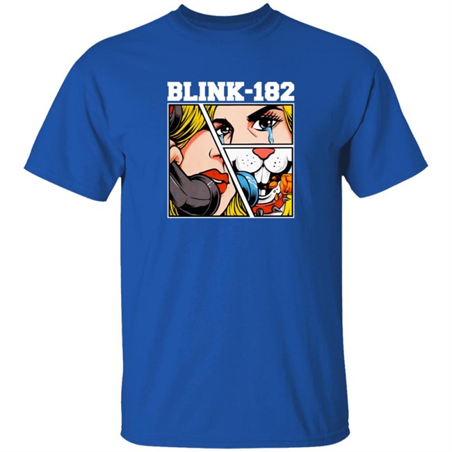 Blink 182 Merch The Call Tee Shirt Blink 182 Merch The Call Tee Shirt
