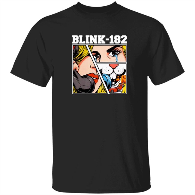 Blink 182 Merch The Call Tee Shirt