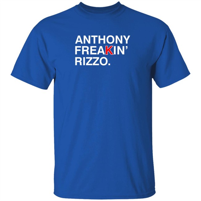 Obvious Shirts Anthony Freakin Rizzo T Shirt Obvious Shirts Anthony Freakin Rizzo T Shirt