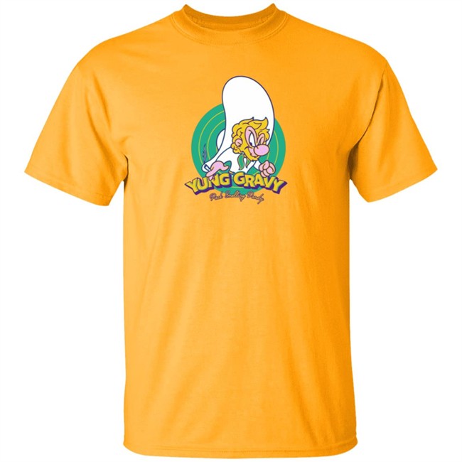 Yung Gravy Merch Yosemite Gram Yellow Tee Shirt Yung Gravy Merch Yosemite Gram Yellow Tee Shirt