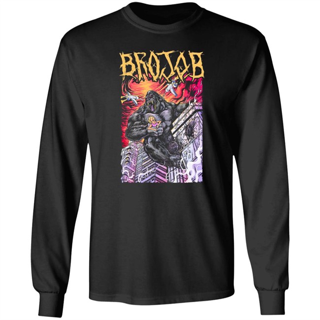 Brojob Merch Indiemerchstore King Dong Long Sleeve T Shirt