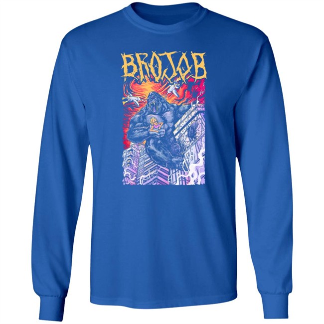 Brojob Merch Indiemerchstore King Dong Long Sleeve T Shirt Brojob Merch Indiemerchstore King Dong Long Sleeve T Shirt