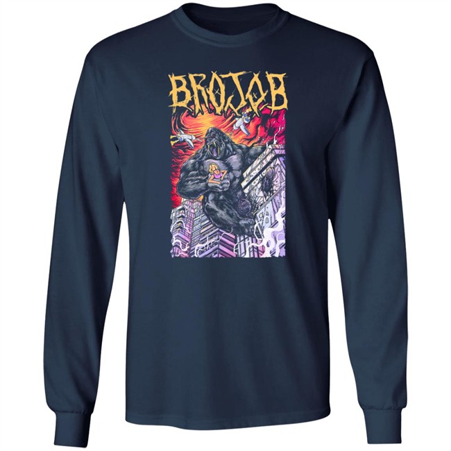 Brojob Merch Indiemerchstore King Dong Long Sleeve T Shirt Brojob Merch Indiemerchstore King Dong Long Sleeve T Shirt