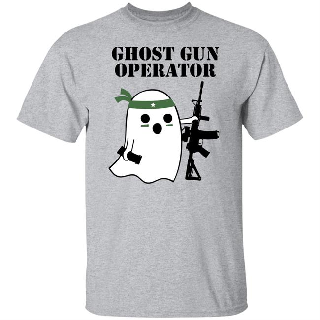 Among The Wildflowers Ghost Gun Operator T Shirt 1776 United Merch