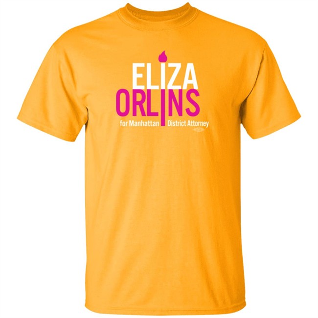 Manhattan Da Merch Eliza Orlins For Manhattan District Attorney Tee Shirt Manhattan Da Merch Eliza Orlins For Manhattan District Attorney Tee Shirt