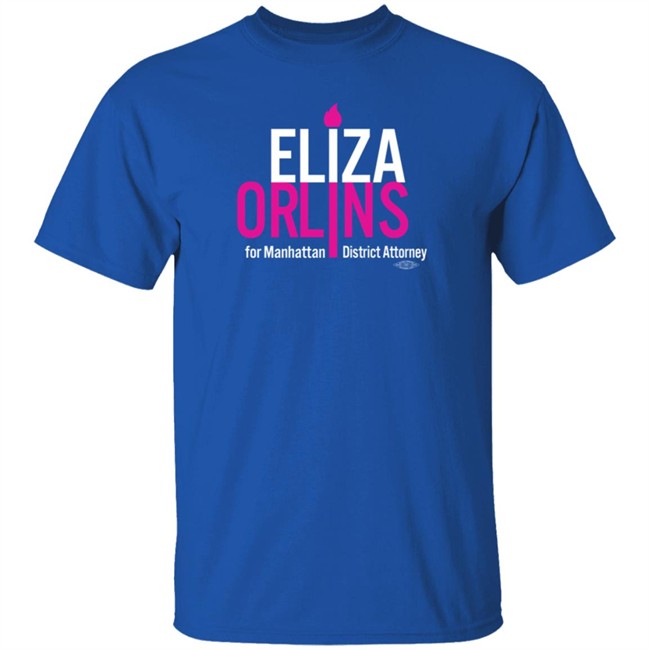 Manhattan Da Merch Eliza Orlins For Manhattan District Attorney Tee Shirt