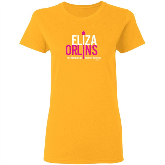 Manhattan Da Merch Eliza Orlins For Manhattan District Attorney Tee Shirt Manhattan Da Merch Eliza Orlins For Manhattan District Attorney Tee Shirt