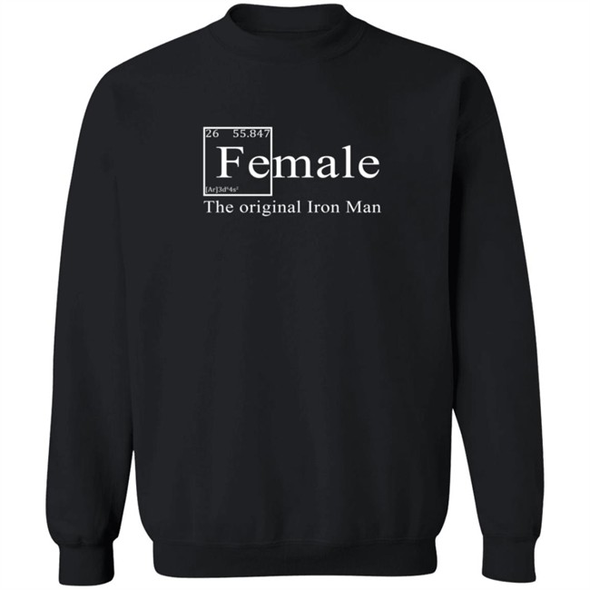 Female The Original Iron Man T Shirt Female The Original Iron Man T Shirt