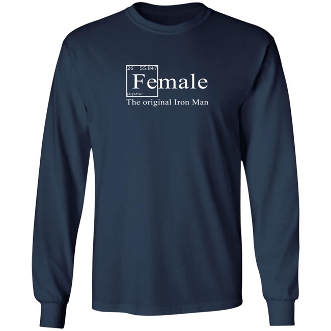 Female The Original Iron Man T Shirt Female The Original Iron Man T Shirt
