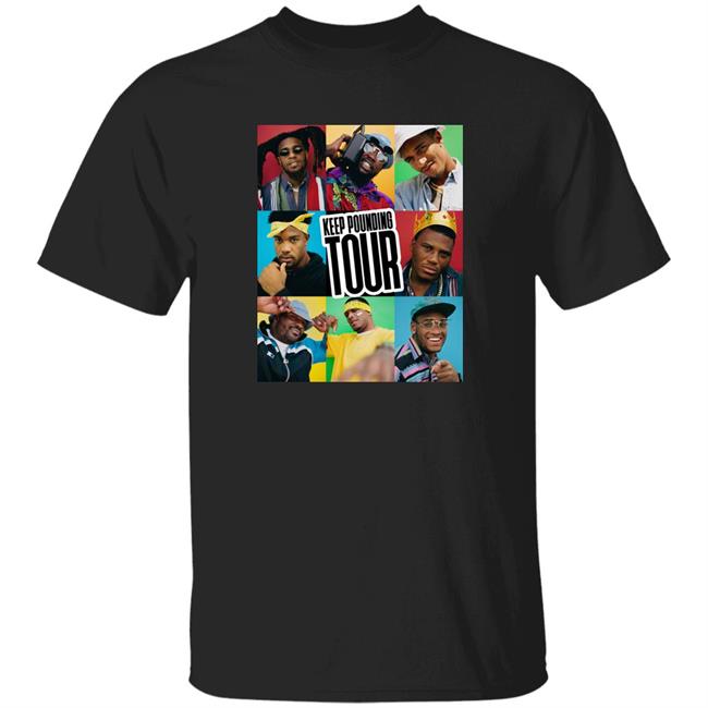 Thomas Davis Keep Pounding Tour Shirt At Freedom Park Carolina Panthers